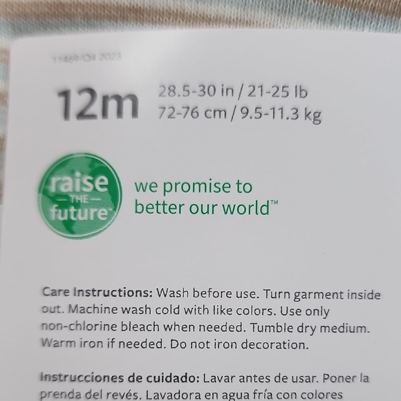 Carter's Just One You Striped and Solid Baby Pants Set - Picture 2 of 4